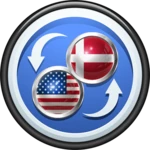 Logo of English to Danish Translator android Application 