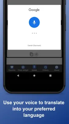 English to Danish Translator android App screenshot 2